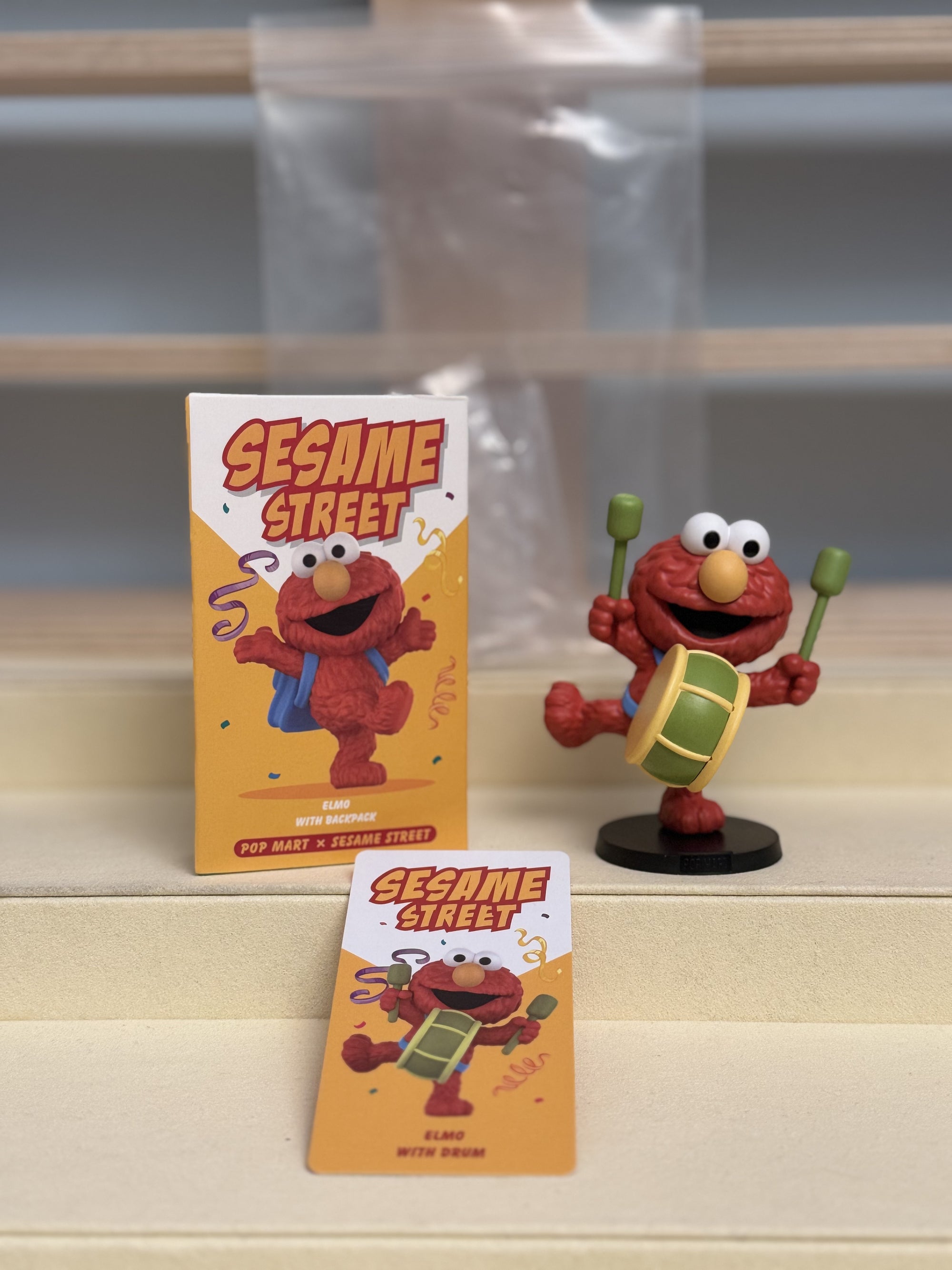 Elmo with Drum - Sesame Street - Pop Mart