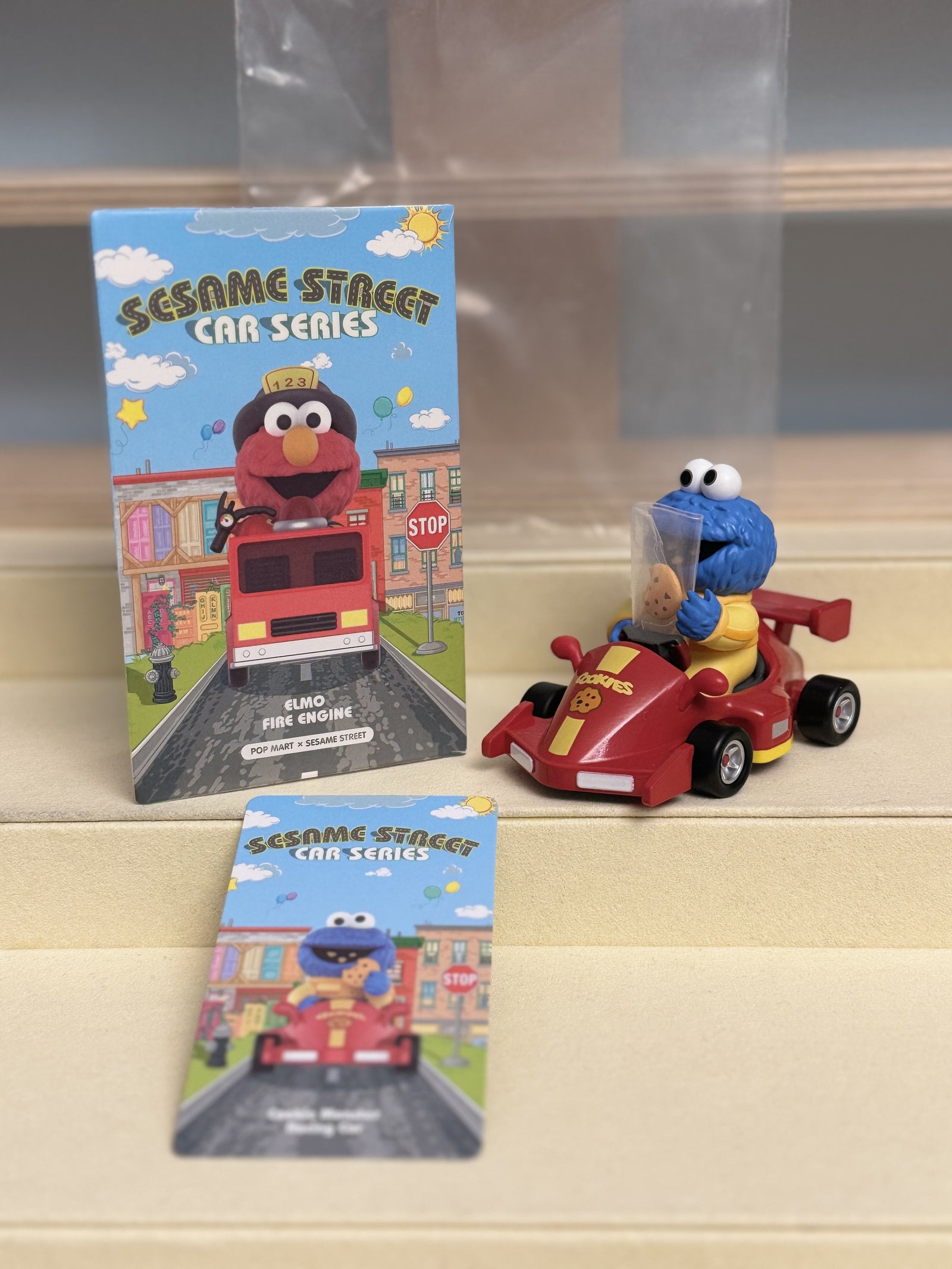 Cookie Monster Racing Car - Sesame Street Car Series - Pop Mart