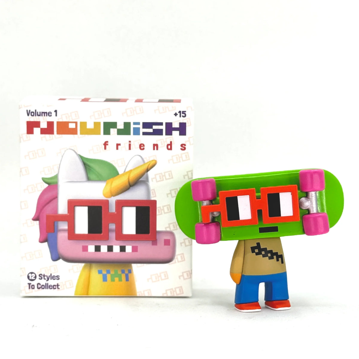 Skateboard - Nounish Friends Volume 1 by Bigshot Toyworks