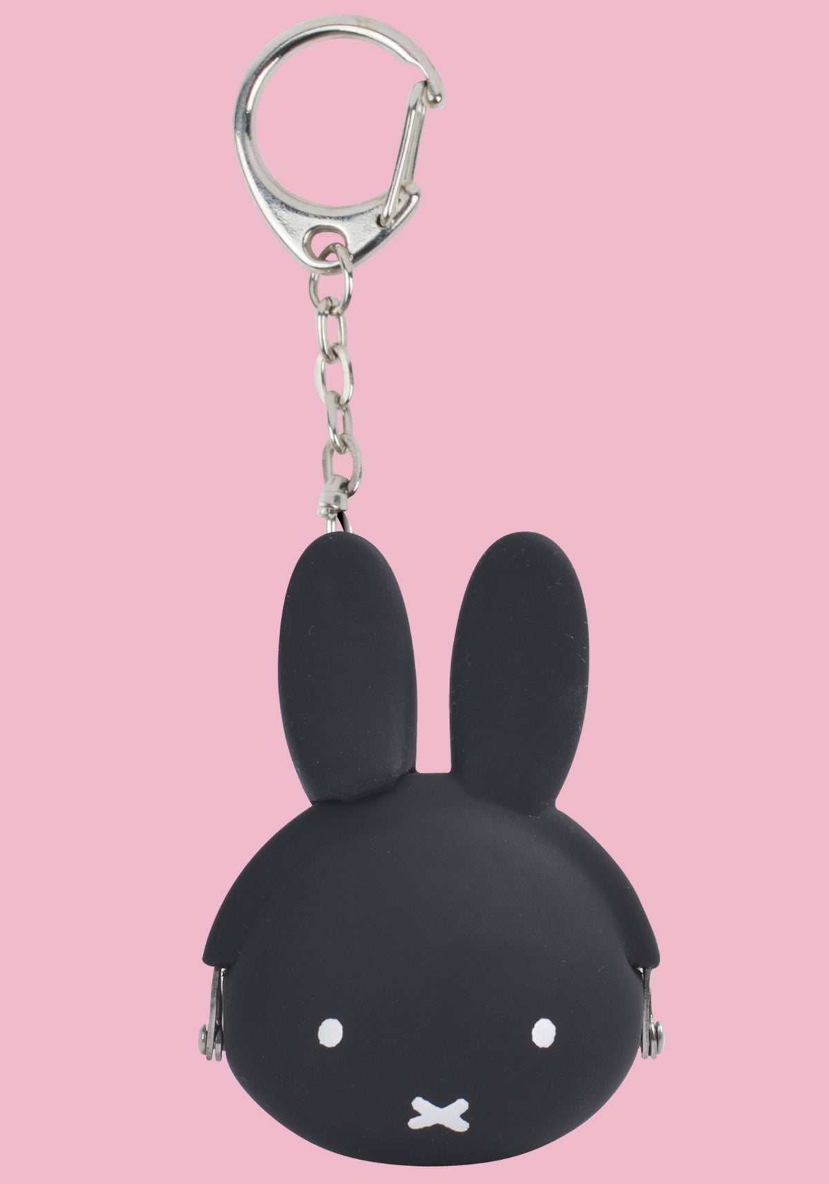 Mimi Pochi Baby Miffy Keychain Coin Pouch (Black)