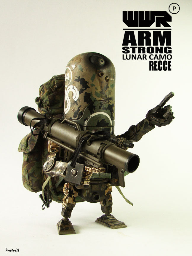 WWR Lunar Armstrong Camo Art Figure by threeA