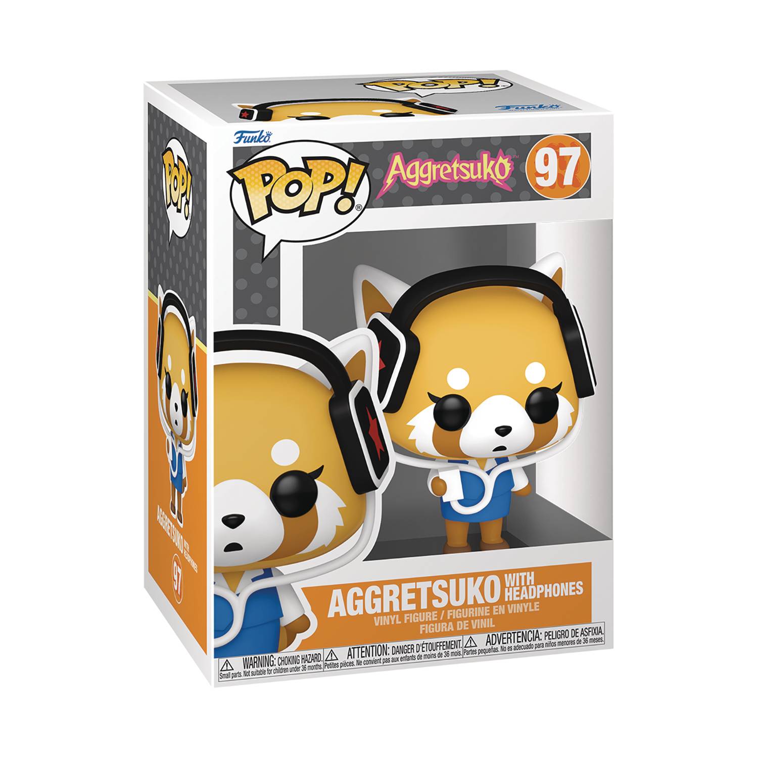 Funko Pop! Sanrio: Aggretsuko with Headphones