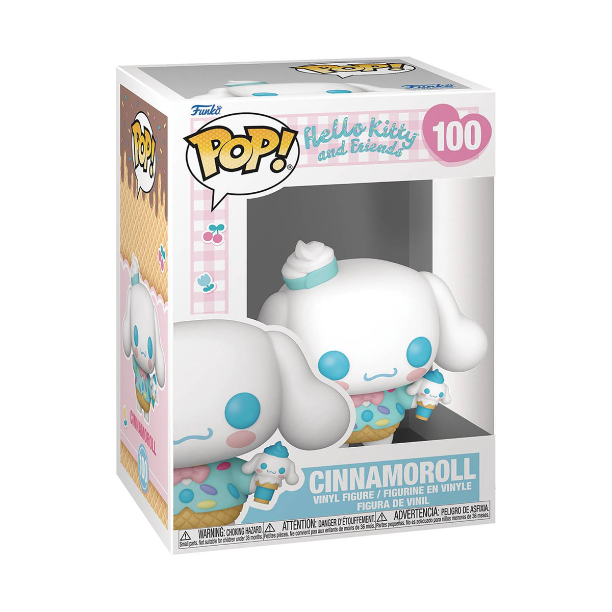 Funko Pop! Sanrio: Hello Kitty and Friends - Cinnamoroll with Ice Cream