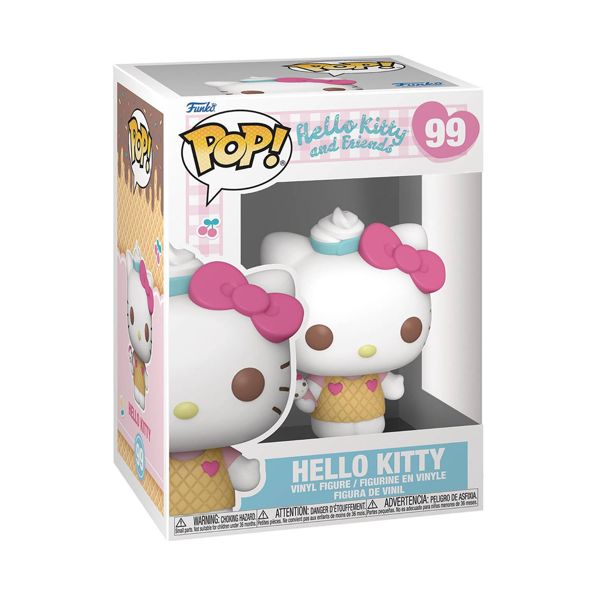 Funko Pop! Sanrio: Hello Kitty &amp; Friends- Hello Kitty with Ice Cream