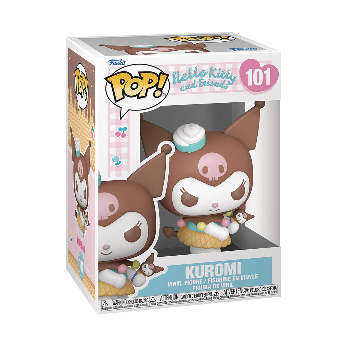 Funko Pop! Sanrio: Hello Kitty and Friends - Kuromi with Ice Cream