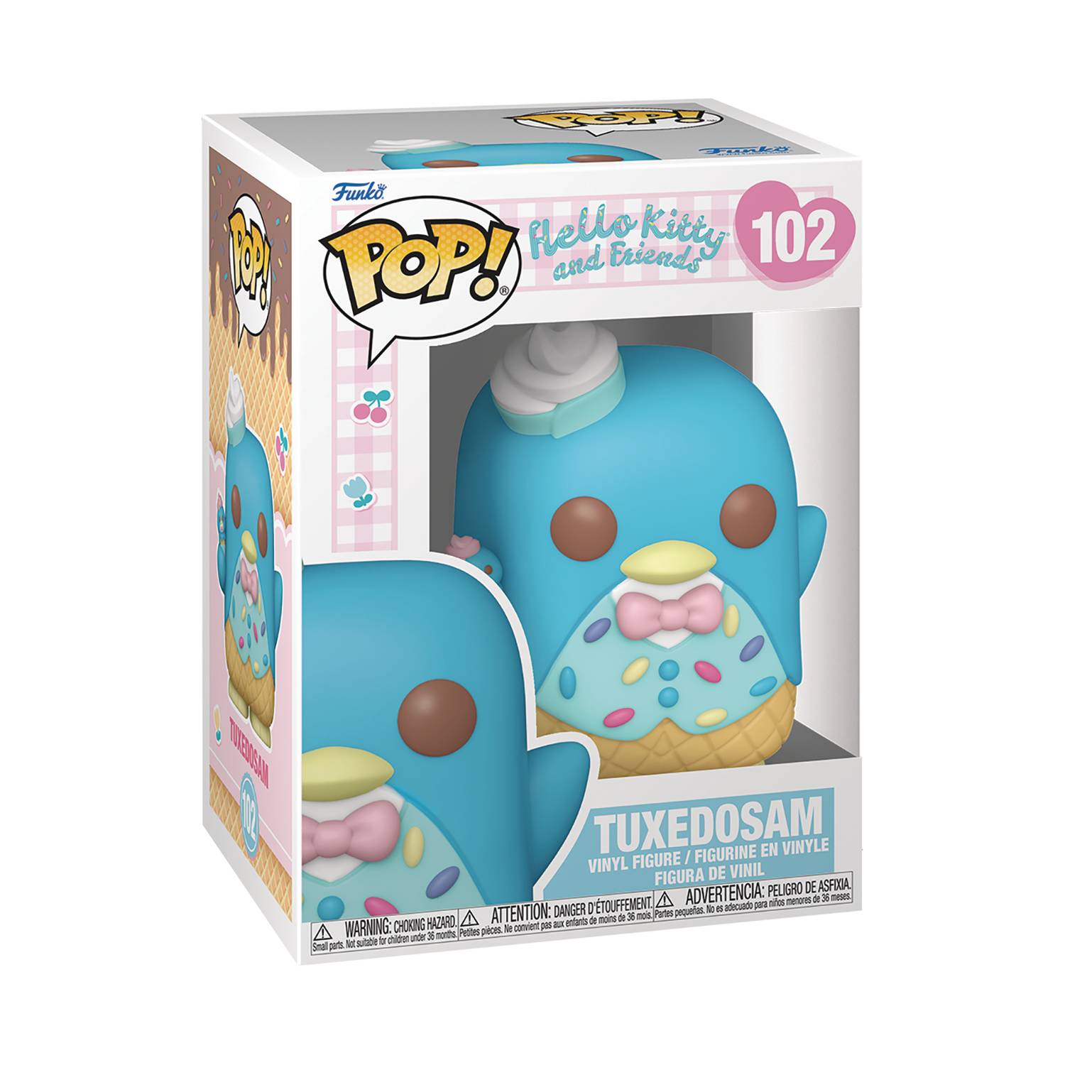 Funko Pop! Sanrio: Hello Kitty and Friends - Tuxedo Sam with Ice Cream