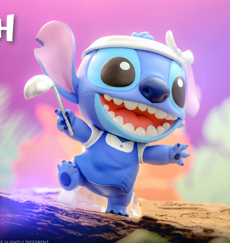 Chef Stitch - Hot Toys Disney 100 Stitch Cosbi (Pastel Purple Version)