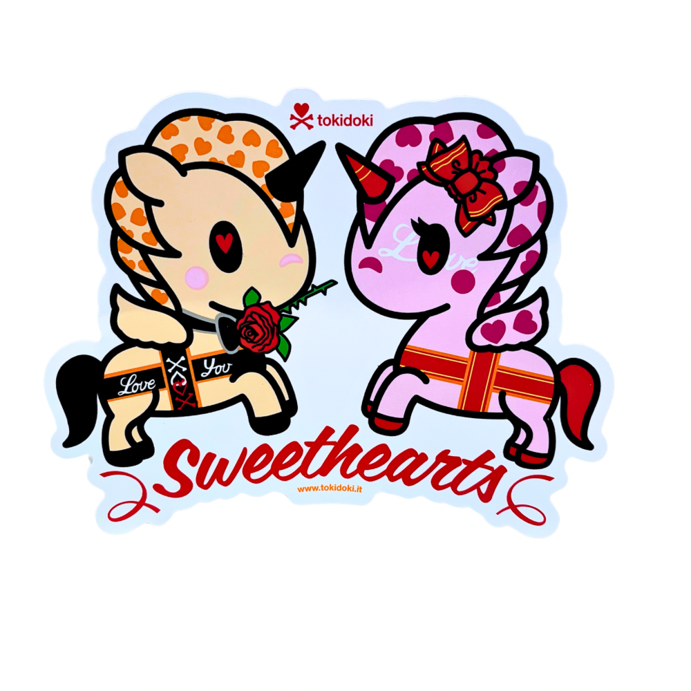 Sweethearts sticker tokidoki