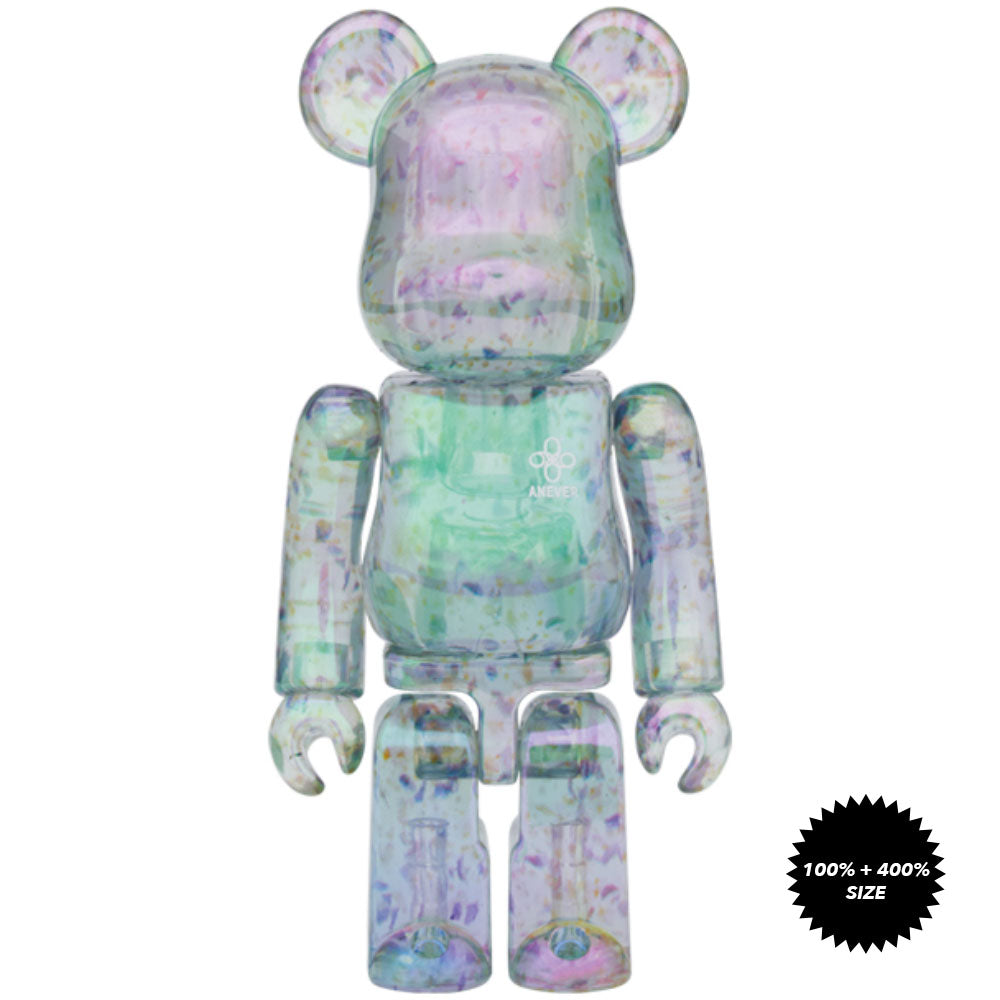 Anever 3rd Version 100% + 400% Bearbrick Set by Medicom Toy