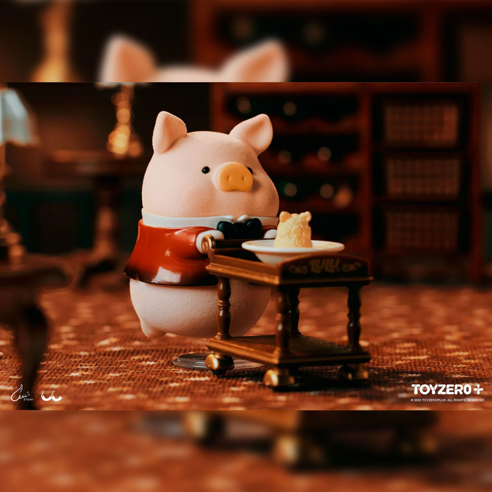 Serving Time - Lulu The Piggy Pigchelin Restaurant Series by Toyzeroplus