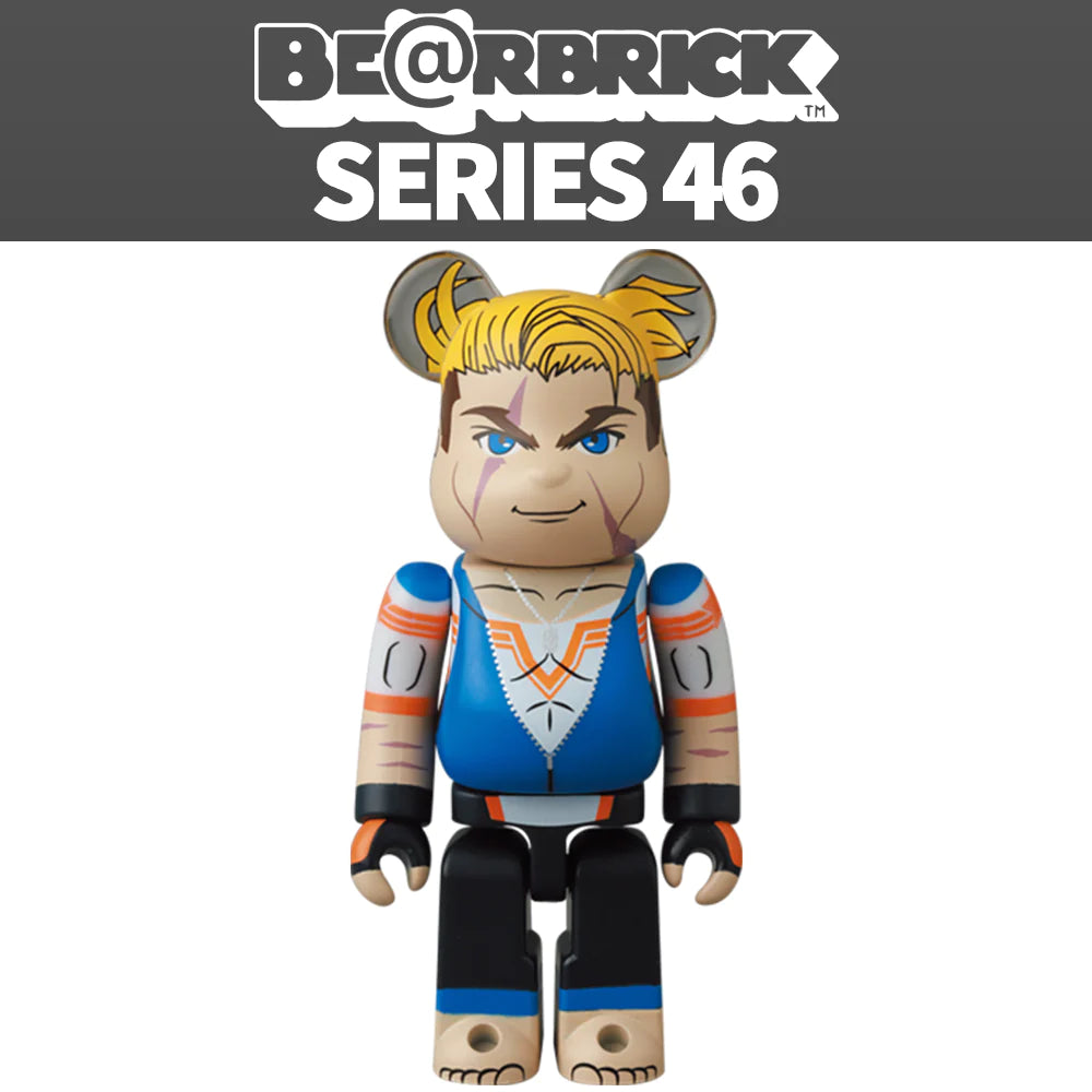 Street Fighter Luke - Bearbrick Series 46 by Medicom Toy