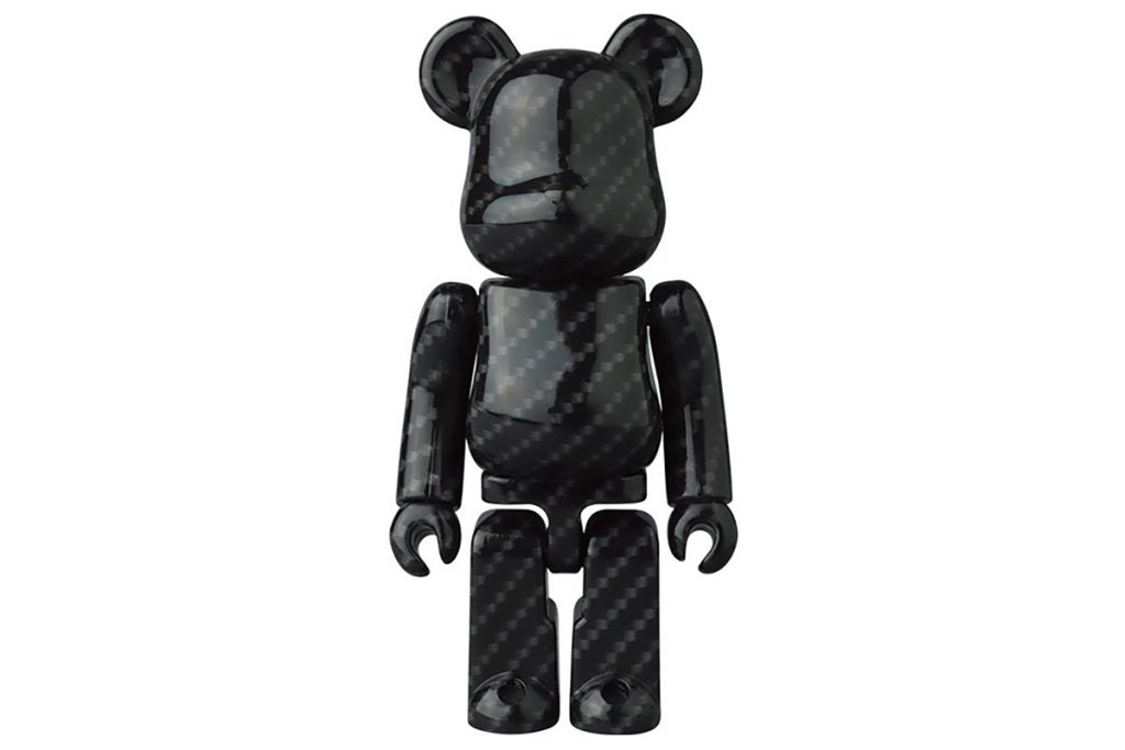 Carbon Pattern - Bearbrick Series 43 by Medicom