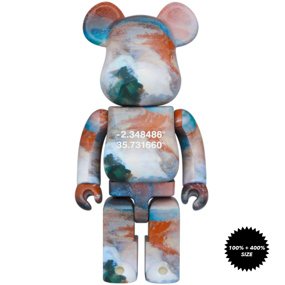 Benjamin Grant OVERVIEW Lake Natron 100% + 400% Bearbrick Set by Medicom Toy