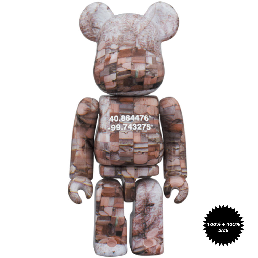 Benjamin Grant OVERVIEW Nebraska 100% + 400% Bearbrick Set by