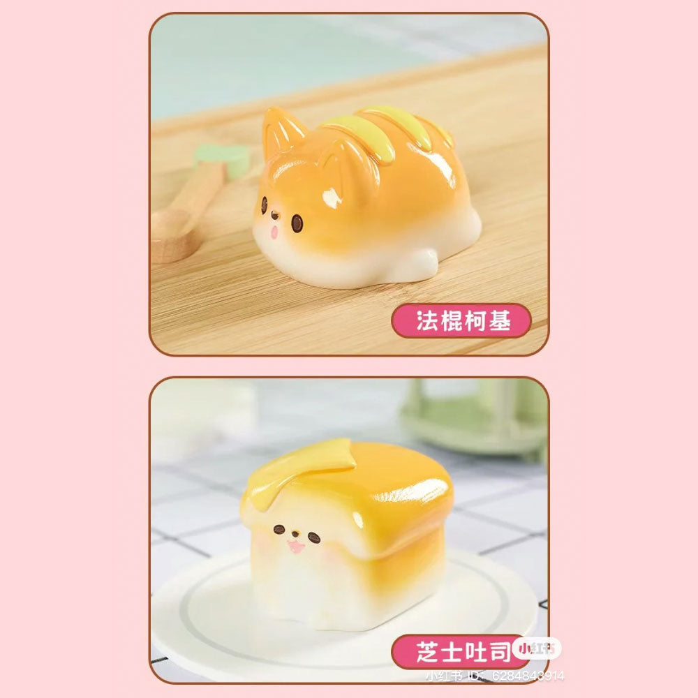 Bread Puppy Blind Box Series by Yu Mo Craft