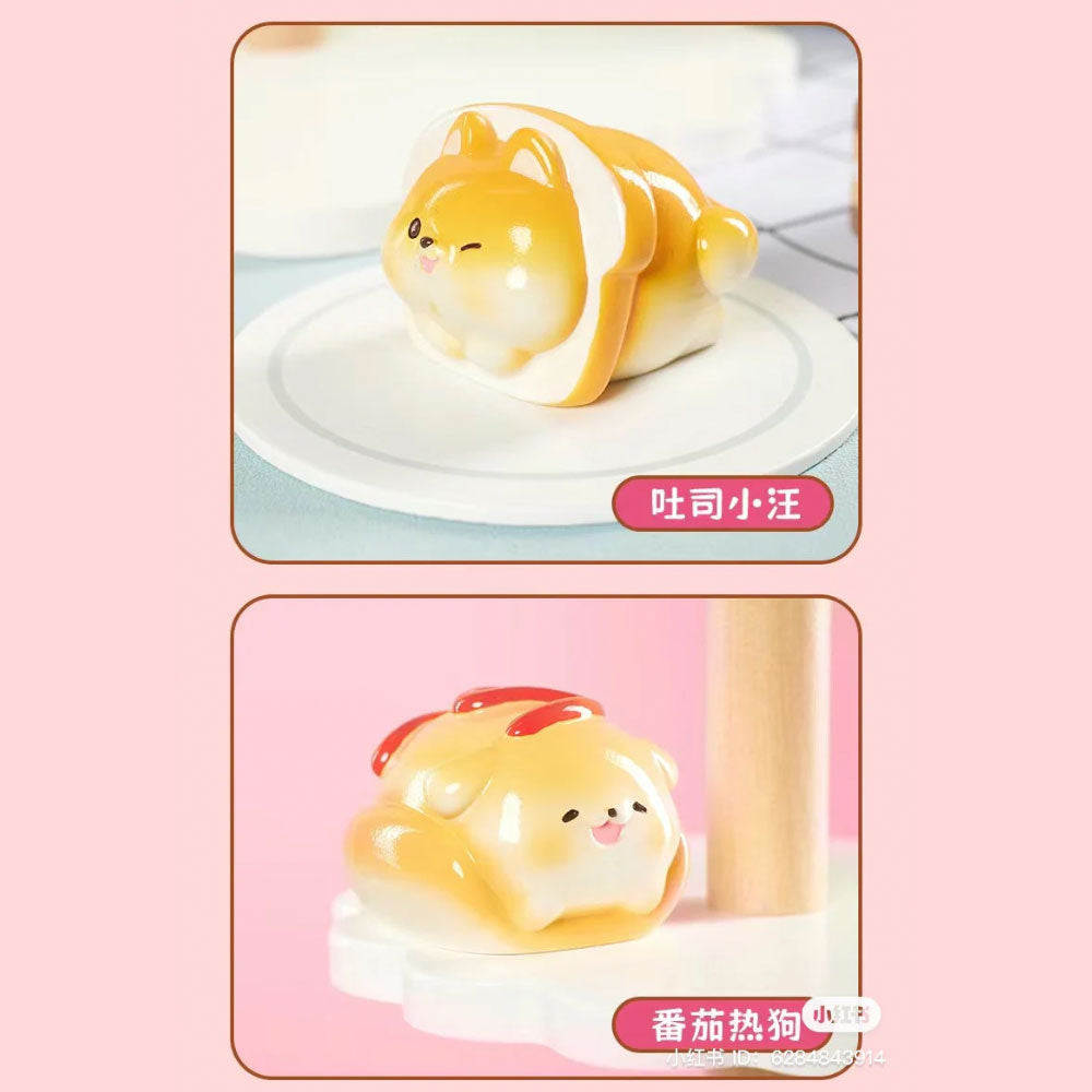 Bread Puppy Blind Box Series by Yu Mo Craft