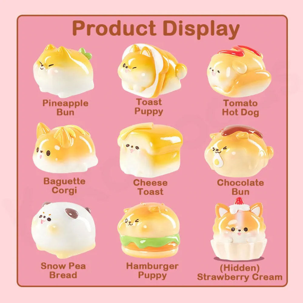 Bread Puppy Blind Box Series by Yu Mo Craft