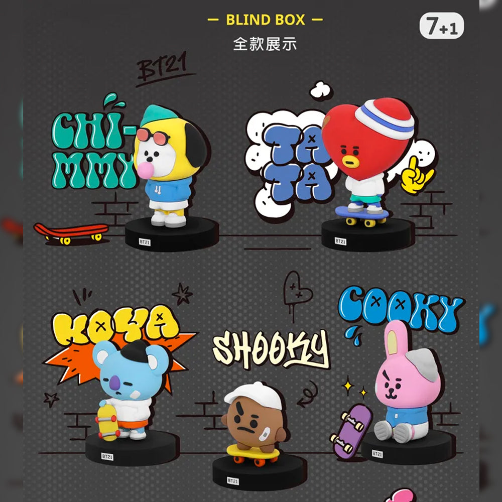 BT21 Street Mood Blind Box Series by Garmma