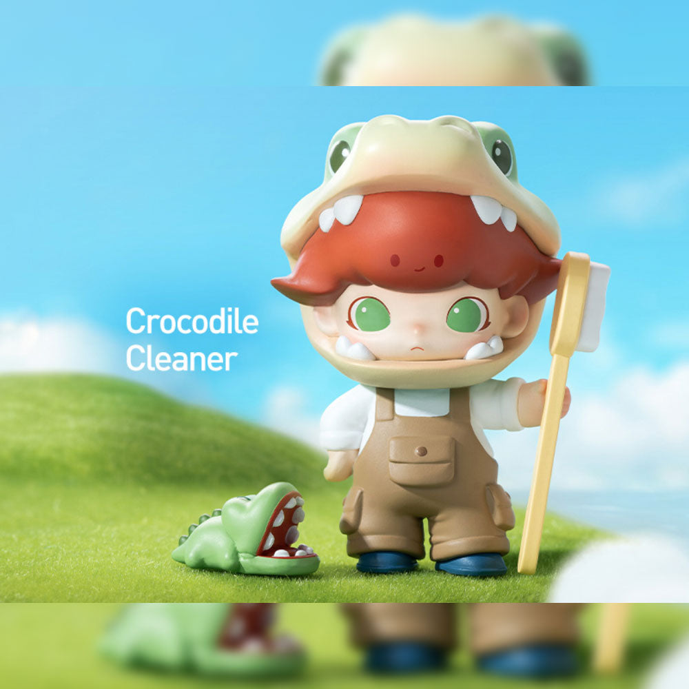 Crocodile Cleaner - Dimoo Animal Kingdom Series by POP MART