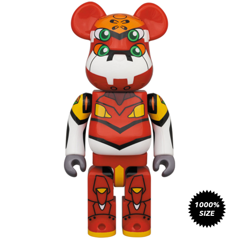 [Demo As-Is] Evangelion Eva Unit 2 1000% Bearbrick by Medicom Toy