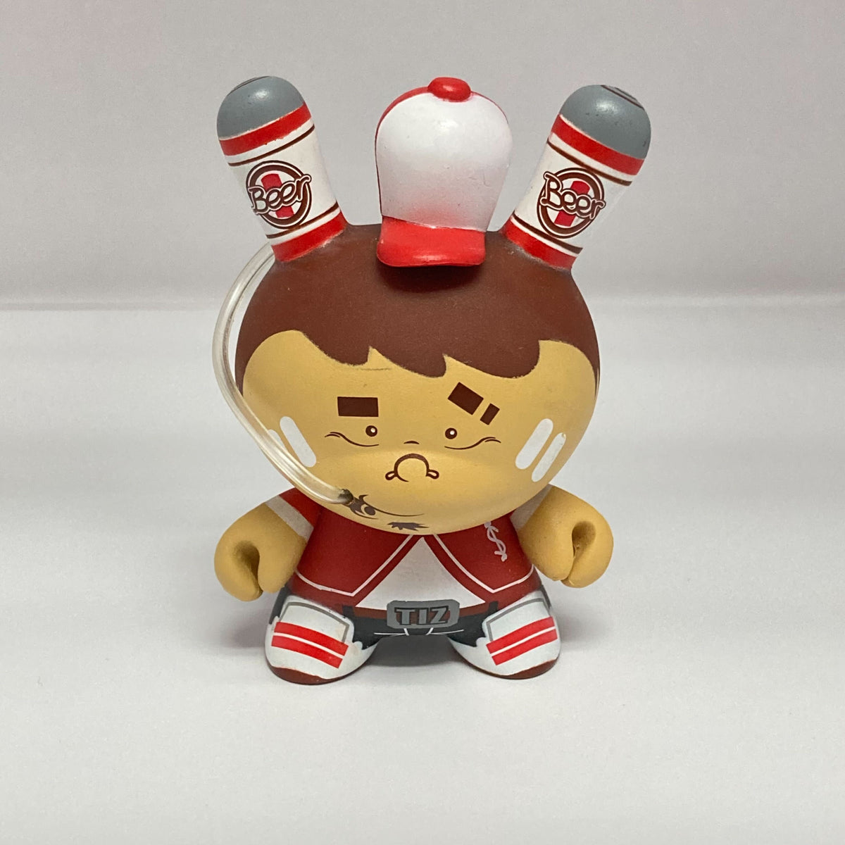 Sports Fan - Tizieu - Dunny Series 2010 (Missing Foam Hand Accessory) by Kidrobot