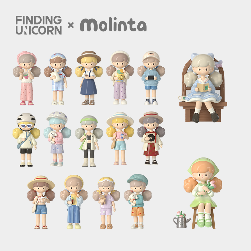 Molinta Minor Holiday Series Blind Box by Finding Unicorn