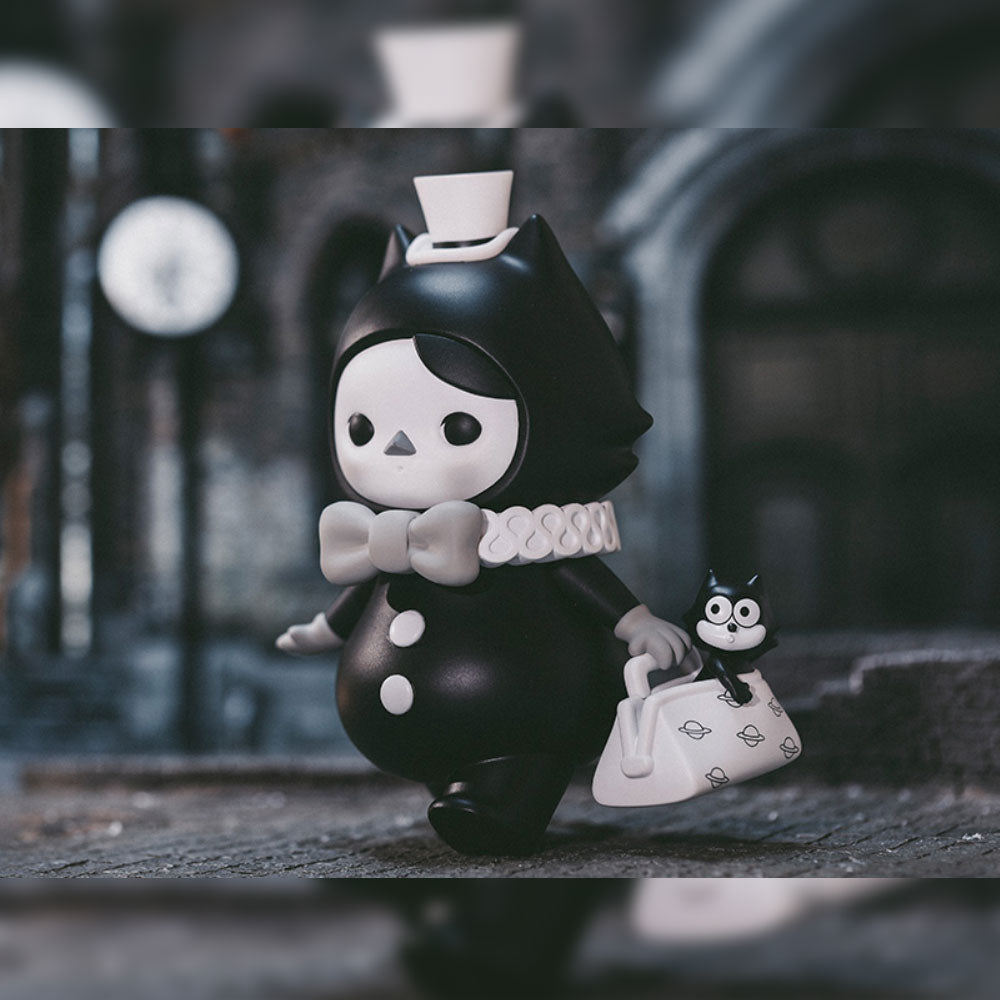 Felix the Cat x Pucky Big Art Toy Figure by POP MART