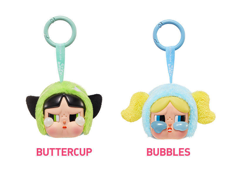 Crybaby x PowerPuff Girls Vinyl Face Plush Blind Box by POP MART