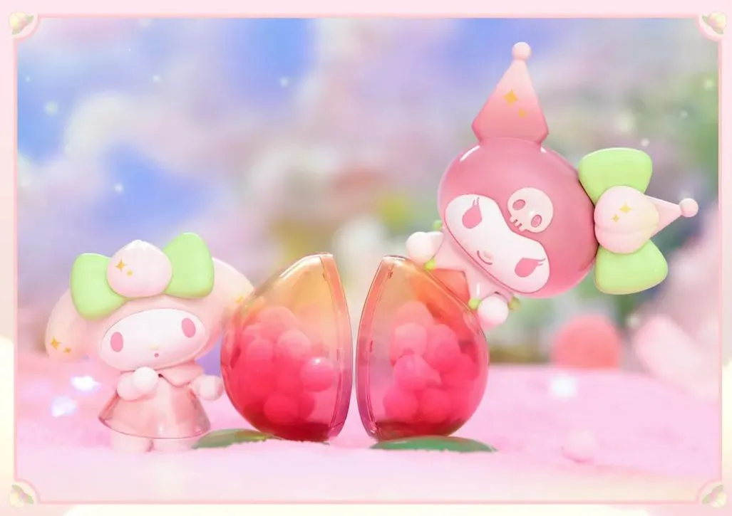 Sanrio Characters Vitality Peach Paradise Blind Box Series by Top Toy