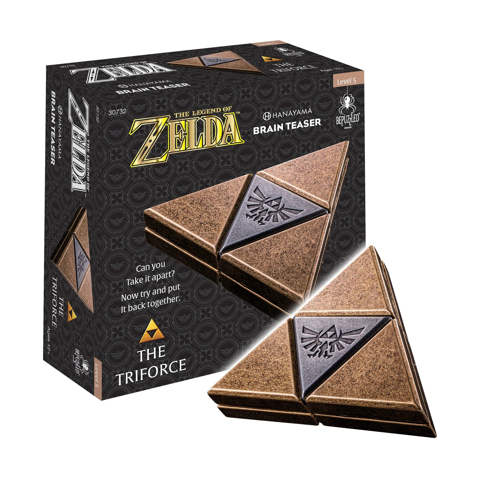 The Legend of Zelda Triforce Hanamaya Brain Teaser Puzzle