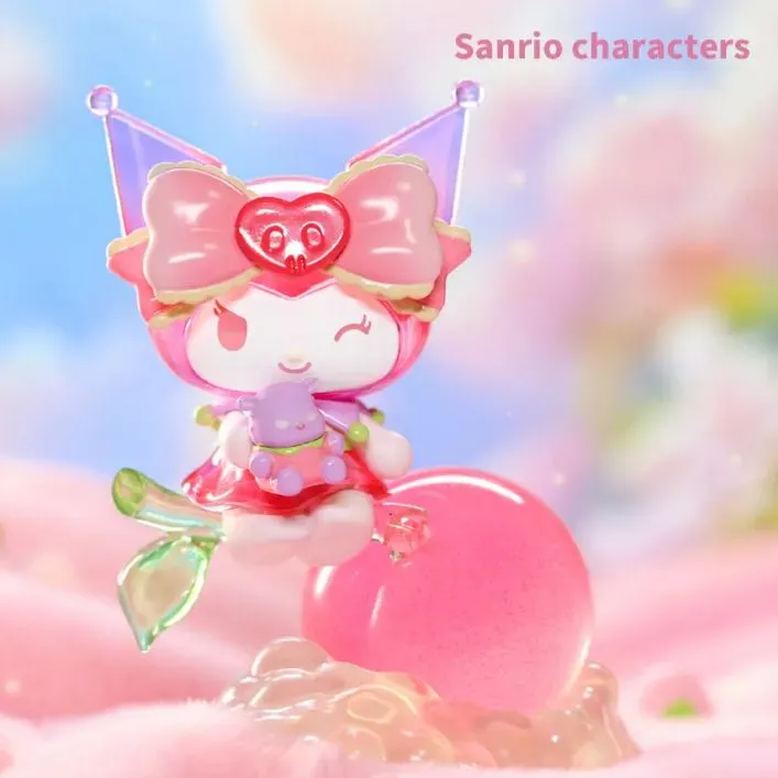 Sanrio Characters Vitality Peach Paradise Blind Box Series by Top Toy