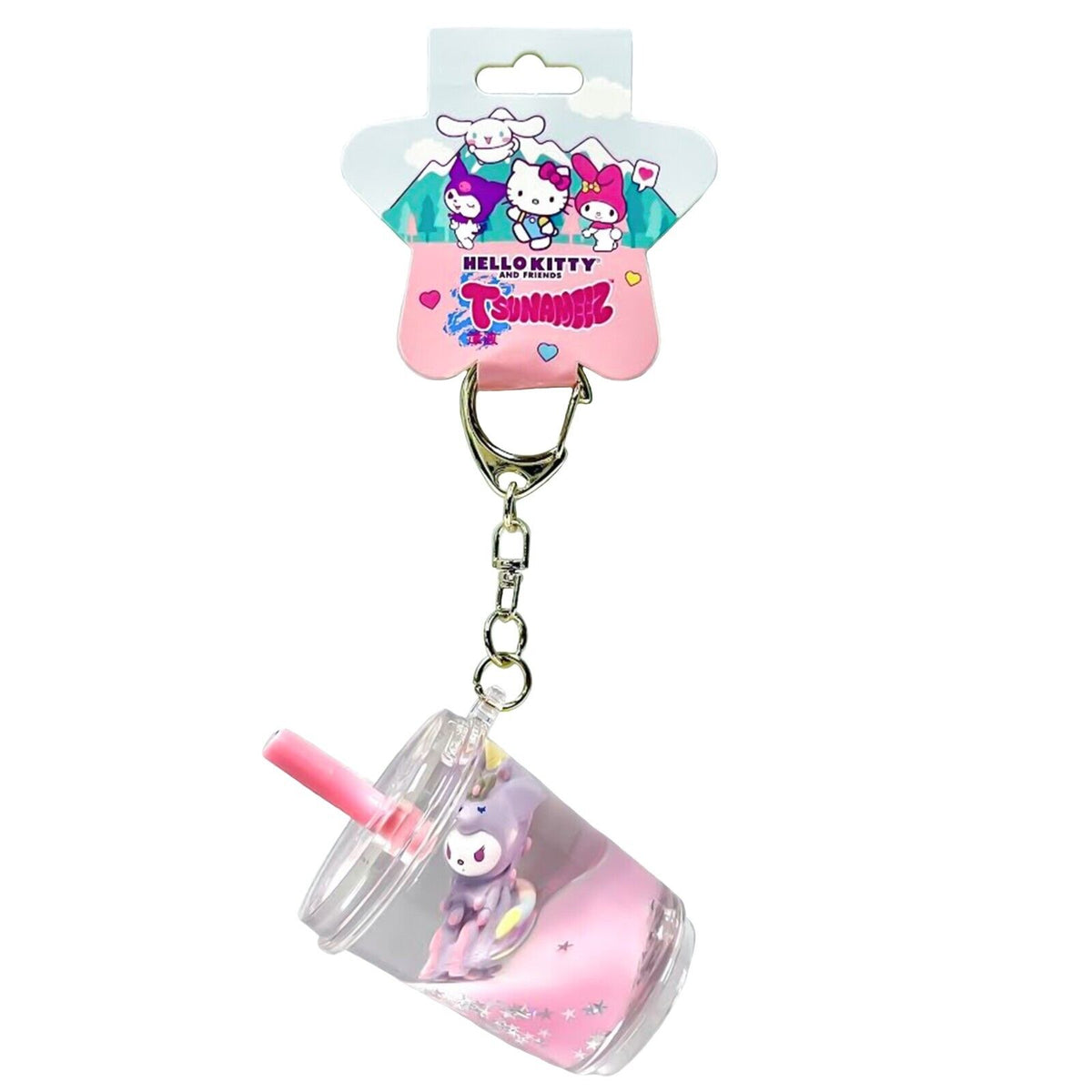 Sanrio Kuromi Tsunameez Water Keychain