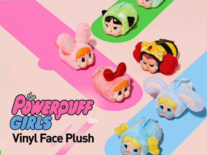 Crybaby x PowerPuff Girls Vinyl Face Plush Blind Box by POP MART