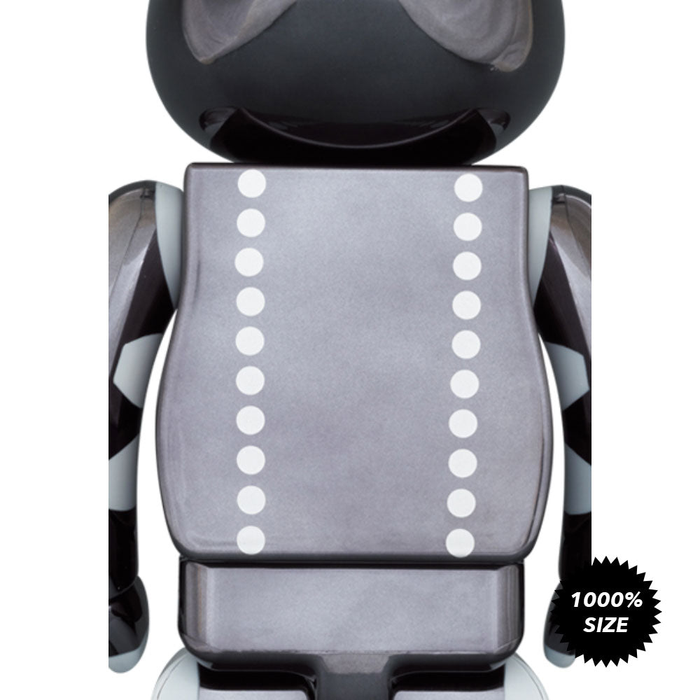 KISS Demon (Chrome Ver.) 1000% Bearbrick by Medicom Toy - Mindzai