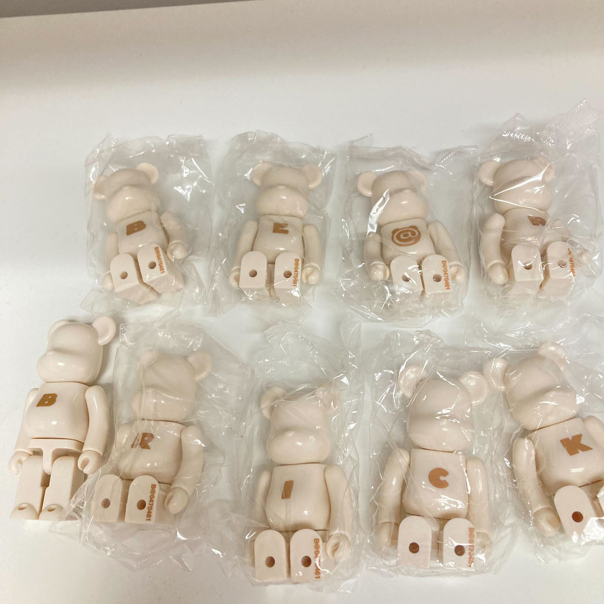 Basic Complete Set of 9 - Bearbrick Series 47 by Medicom