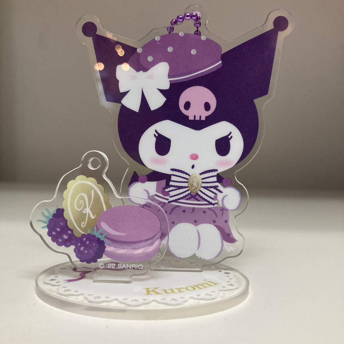 Kuromi - Sanrio Characters Dessert Acrylic stand keychain