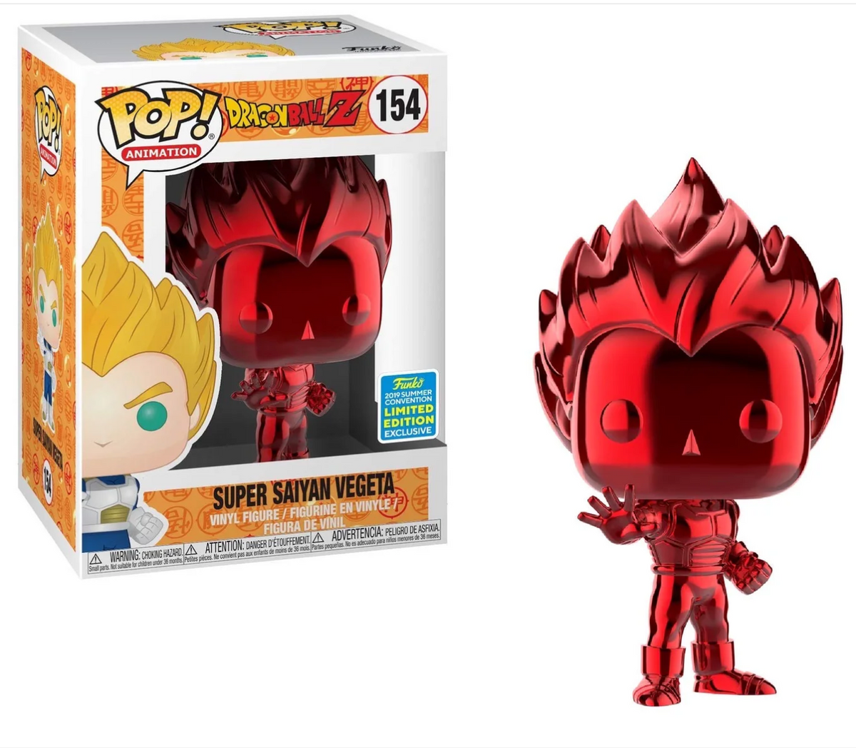 Super Saiyan Vegeta Funko Pop (2019 Convention Limited Edition Exclusive)