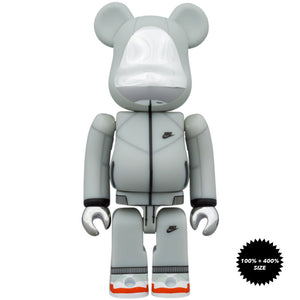 Nike Tech Fleece N98 100% + 400% Bearbrick Set by Medicom Toy