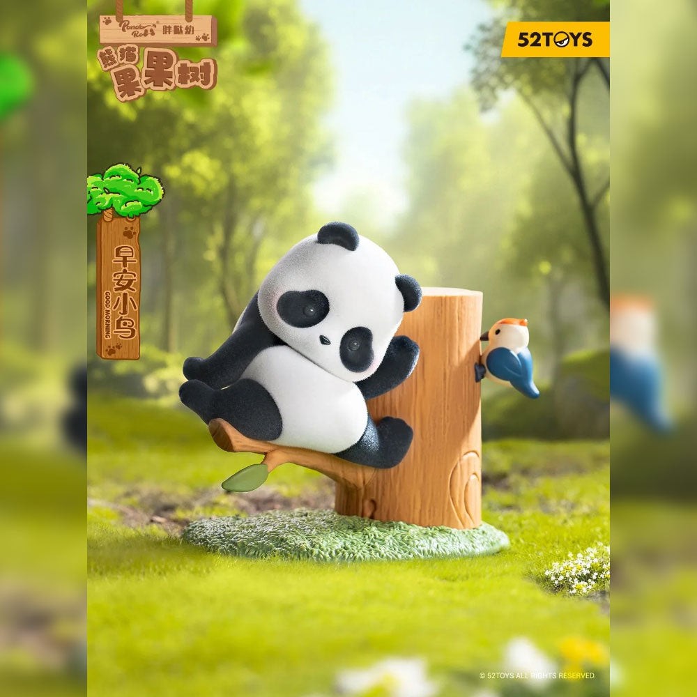 Bird Resting - Panda Roll Fruit Tree Series by 52Toys