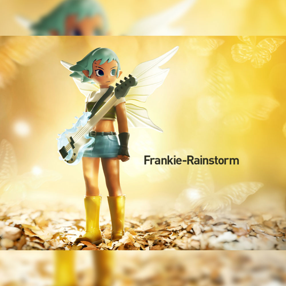 Frankie-Rainstorm - Peach Riot Punk Fairy Series by POP MART