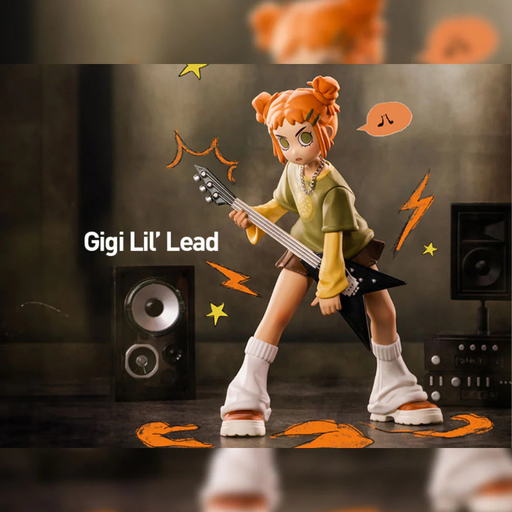 Gigi Lil' Lead - Peach Riot Rise Up Series by POP MART - Mindzai