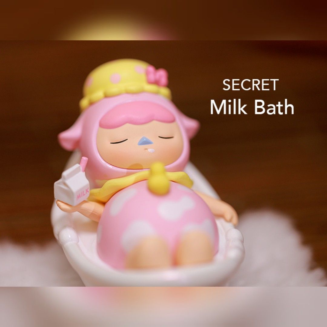 Milk Bath (Secret) - Pucky Milk Babies Series by POP MART