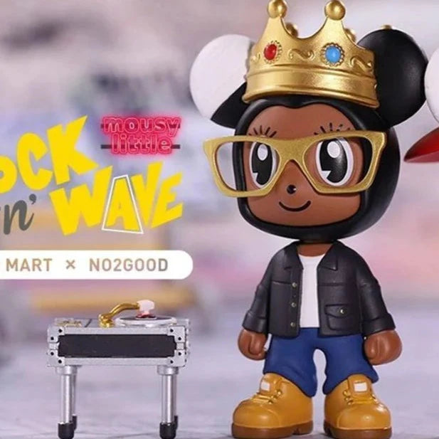 Rap&amp;DJ - Mousy Little Rock n Wave Series by No2Good x POP MART