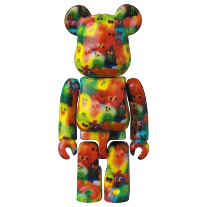 Jon Burgerman Pattern - Bearbrick Series 46 by Medicom