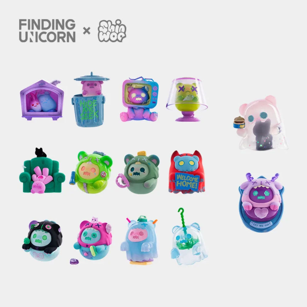 ShinWoo Ghost Bear House Blind Box Series by ShinWoo x Finding Unicorn