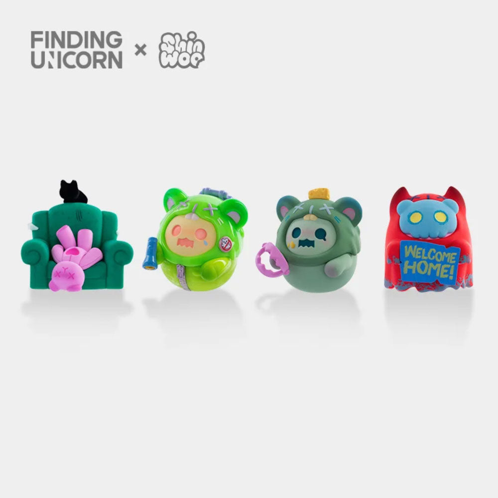 ShinWoo Ghost Bear House Blind Box Series by ShinWoo x Finding Unicorn