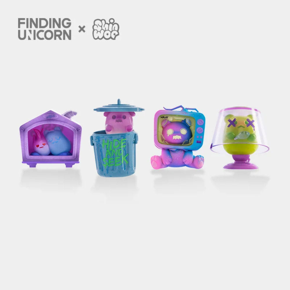 ShinWoo Ghost Bear House Blind Box Series by ShinWoo x Finding Unicorn