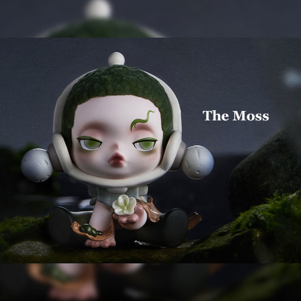 The Moss - Skullpanda The Ink Plum Blossom Series by POP MART