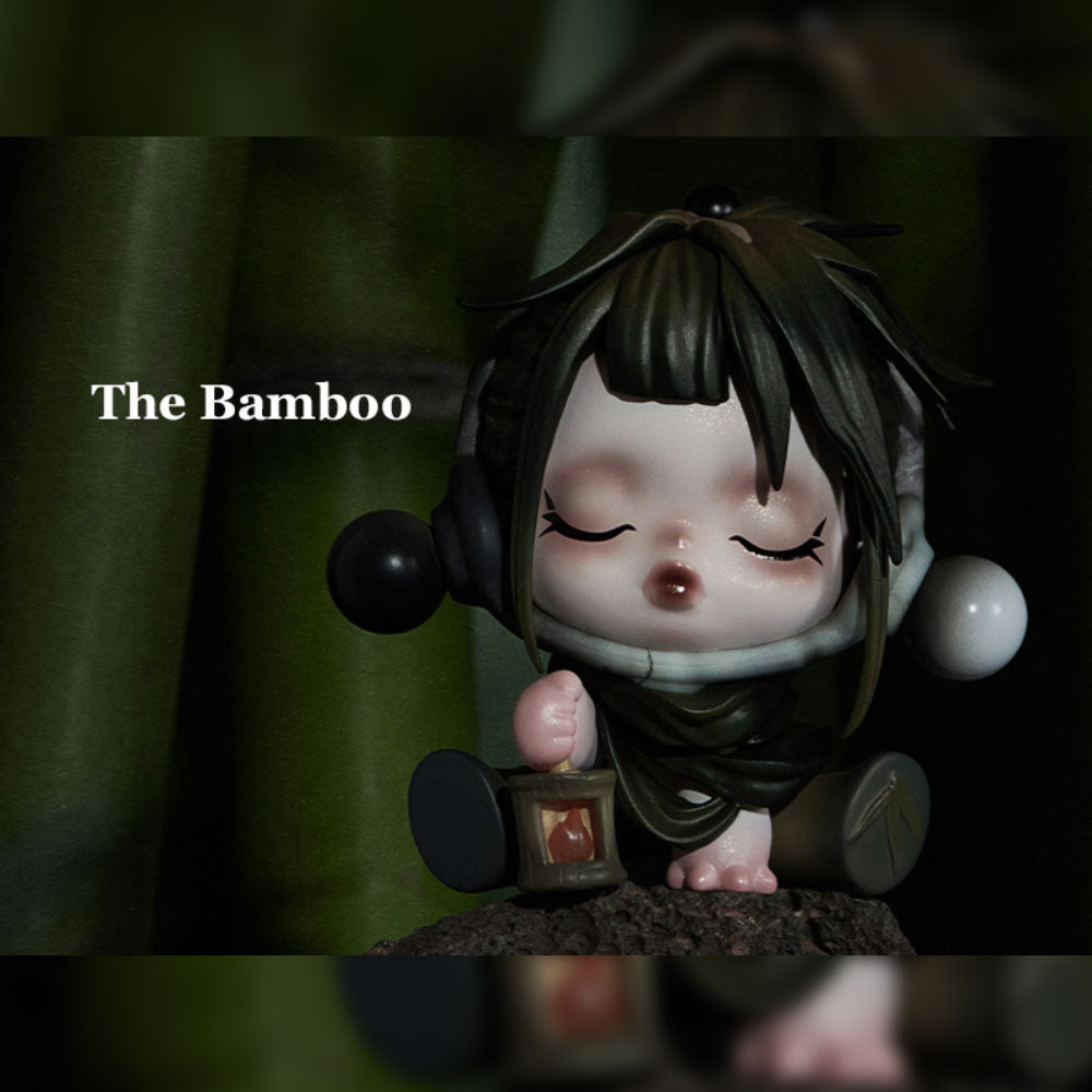 The Bamboo - Skullpanda The Ink Plum Blossom Series by POP MART