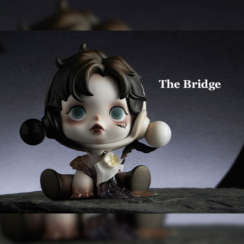 The Bridge - Skullpanda The Ink Plum Blossom Series by POP MART